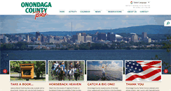 Desktop Screenshot of onondagacountyparks.com