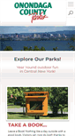 Mobile Screenshot of onondagacountyparks.com