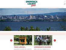 Tablet Screenshot of onondagacountyparks.com